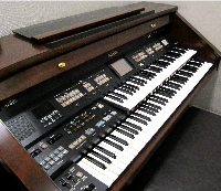 電子オルガン　鍵盤