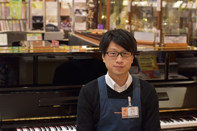 島村楽器広島祇園店 電子ピアノ キーボード  ドラム 弦楽器 担当 大下