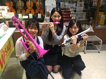 管楽器3姉妹