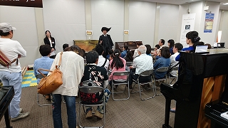 島村楽器ピアノフェスタ2017in大阪　調律体験会