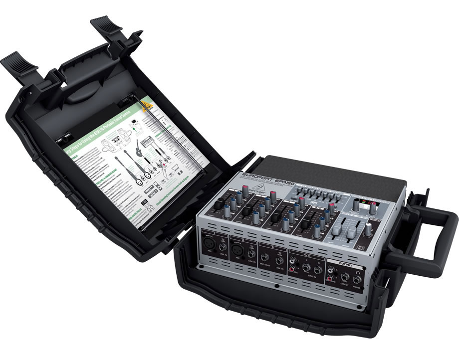 Behringer EUROPORT EPA300 ポータブルPAシステム Behringer Europort EPA300 | Sweetwater