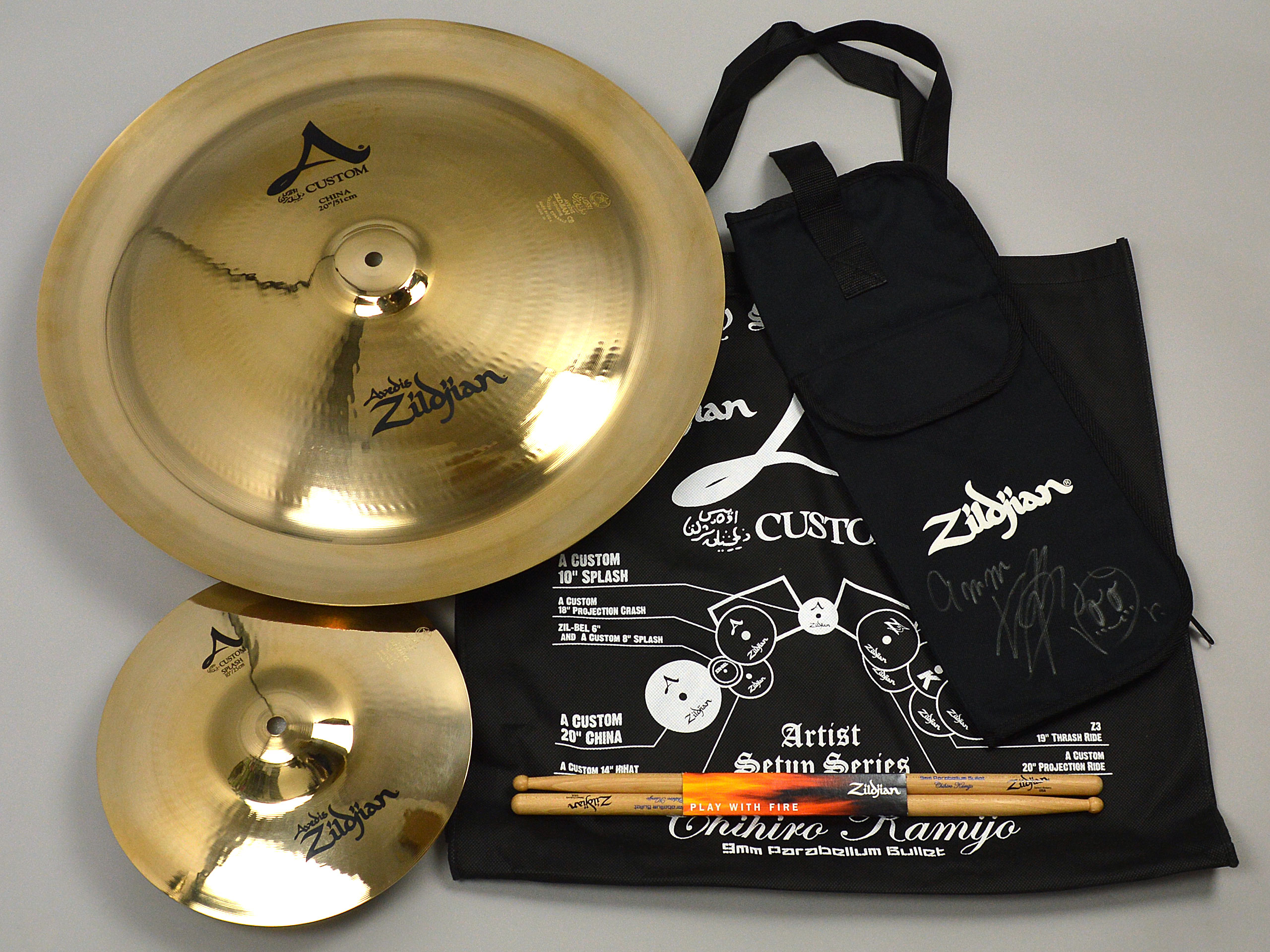 Zildjian かみじょうちひろシンバルセット（個体A）トップ画像