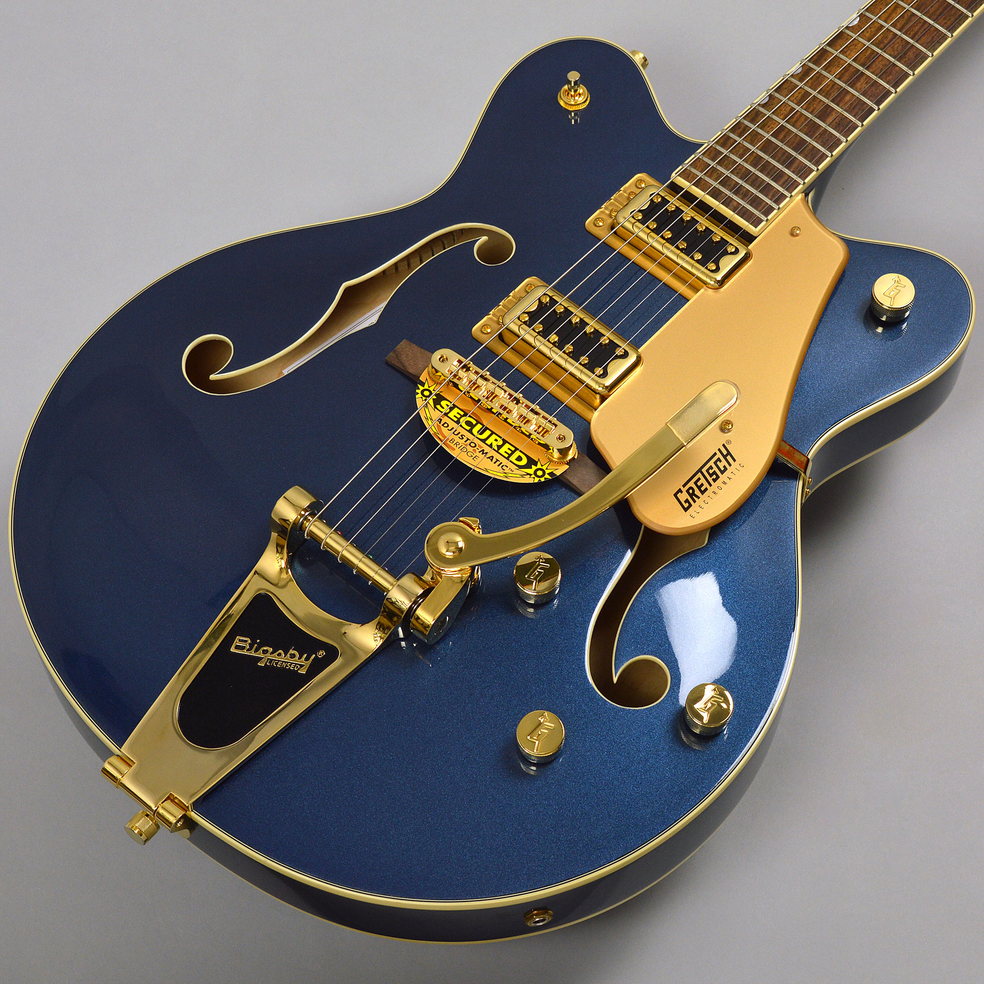 GRETSCH G5422TG Limited Edition Electromatic Hollow Body Double-Cut with Bigsby Cadillac Greenサムネ画像