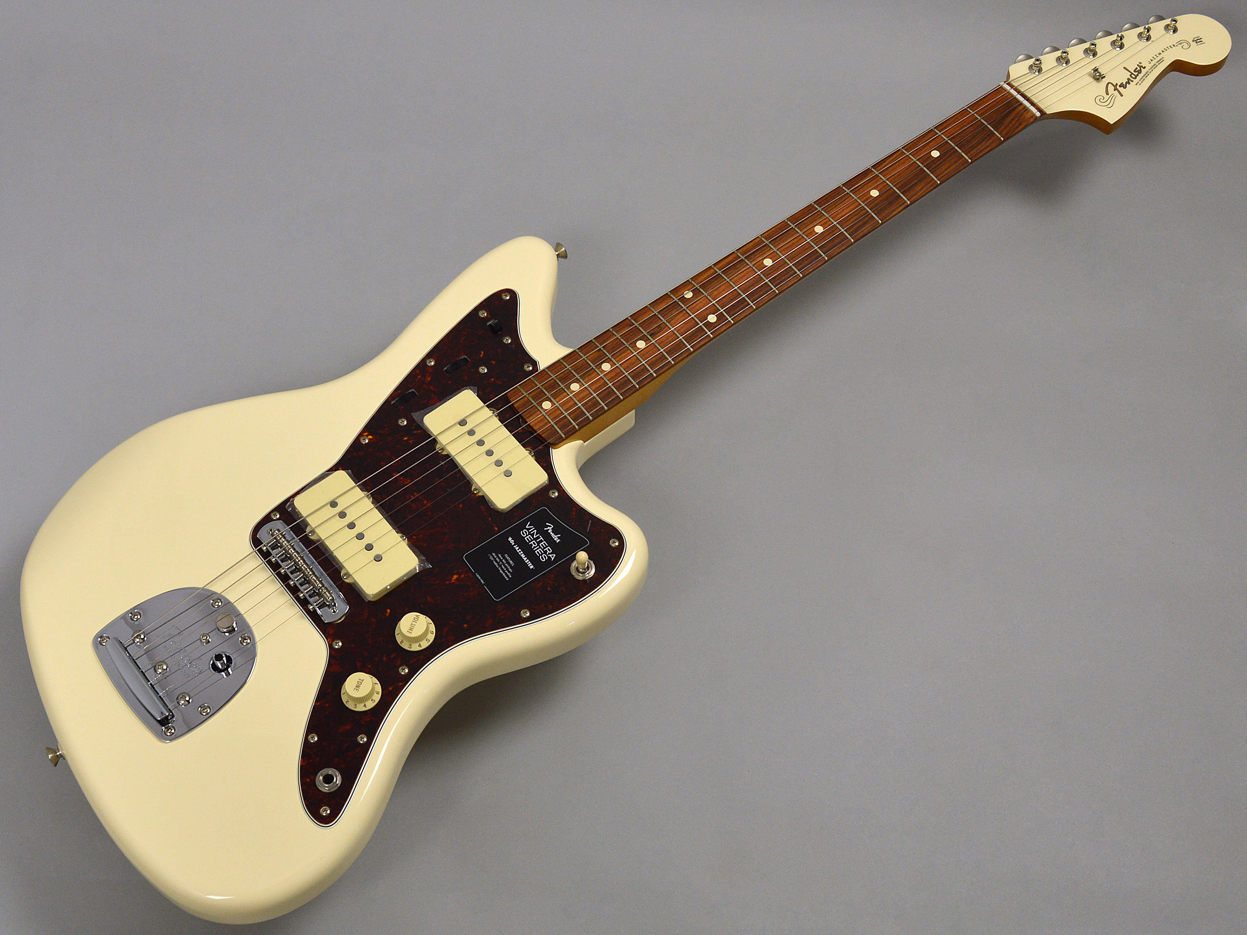 Fender VINTERA ’60S JAZZMASTER  PF MHC OLWトップ画像