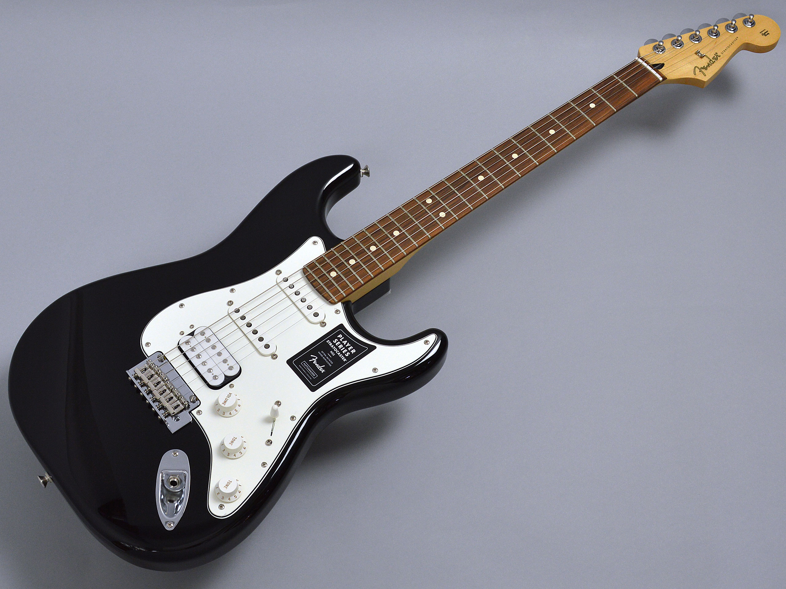 Fender PLAYER STRATOCASTER HSS PF BLKトップ画像