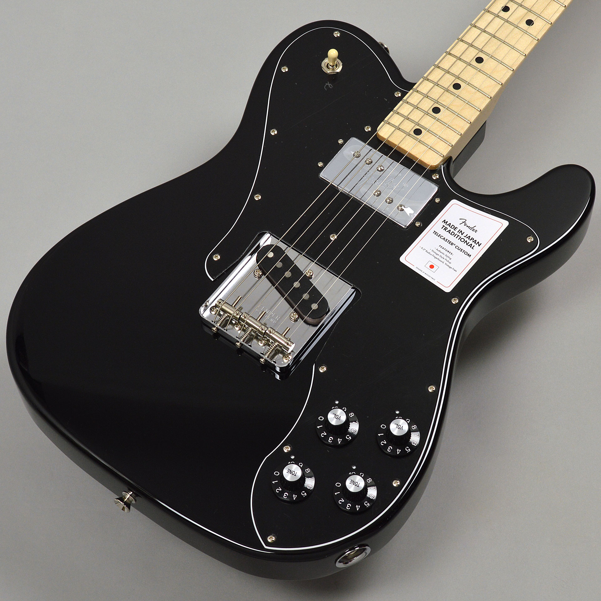 Fender MADE IN JAPAN TRADITIONAL 70S TELECASTER CUSTOM MN BLKサムネ画像