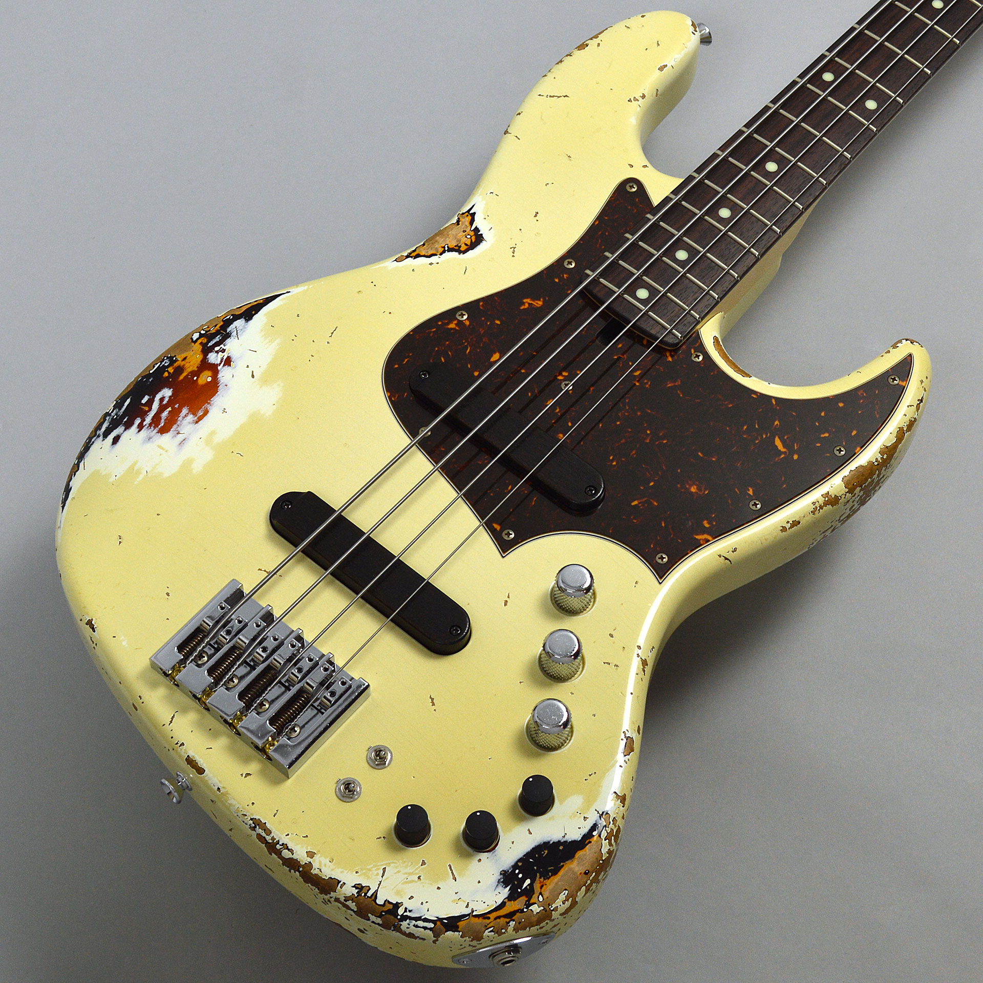 XOTIC XJ-1T4st Vintage White over 3TB Heavy Aged Alder/Roseサムネ画像