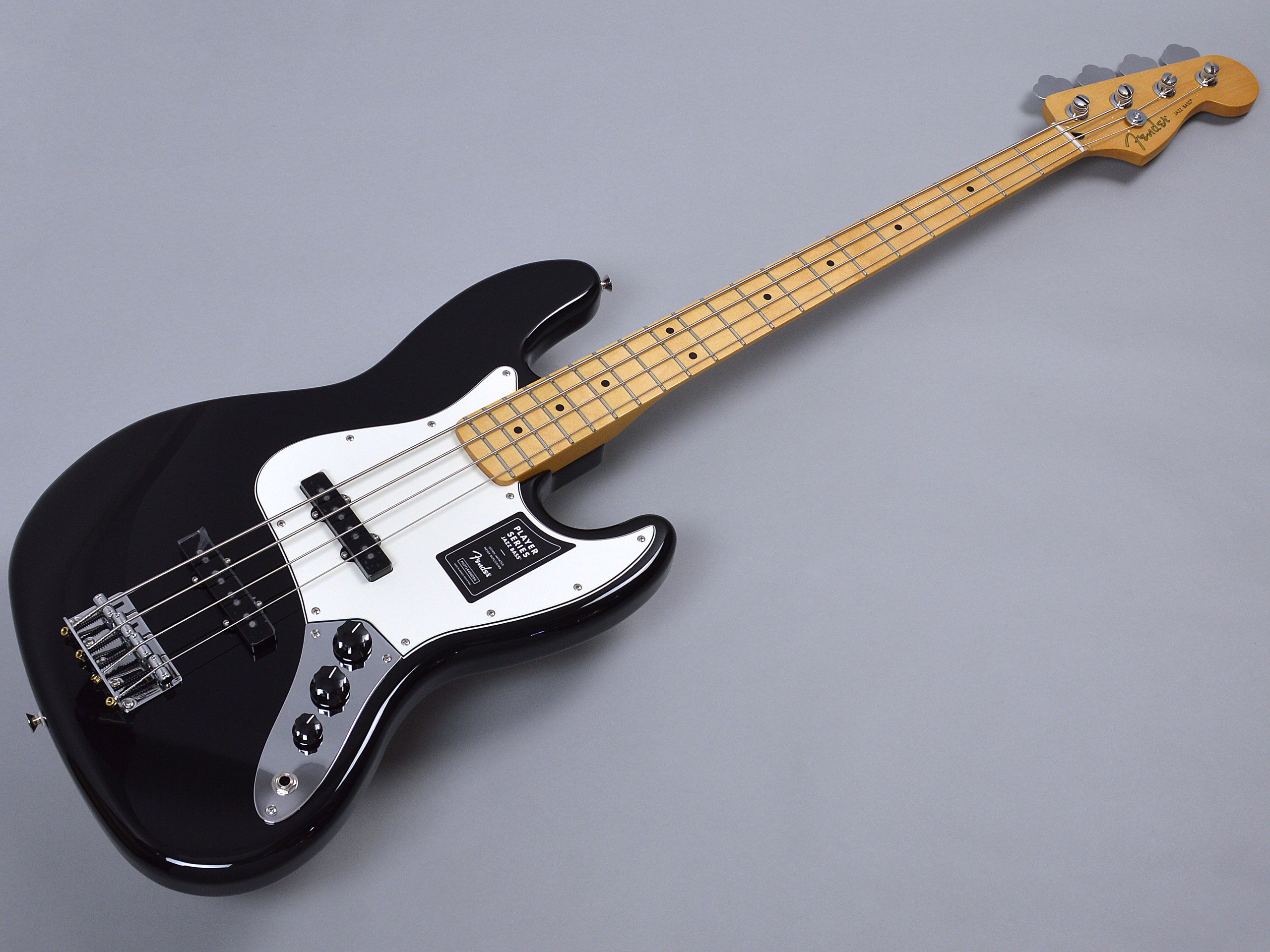 Fender PLAYER JAZZ BASS MN BLKトップ画像