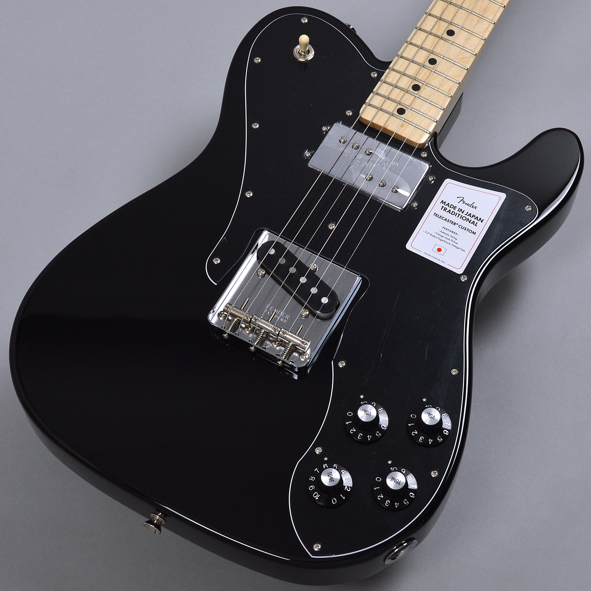 Fender MADE IN JAPAN TRADITIONAL 70S TELECASTER CUSTOM MN BLKサムネ画像