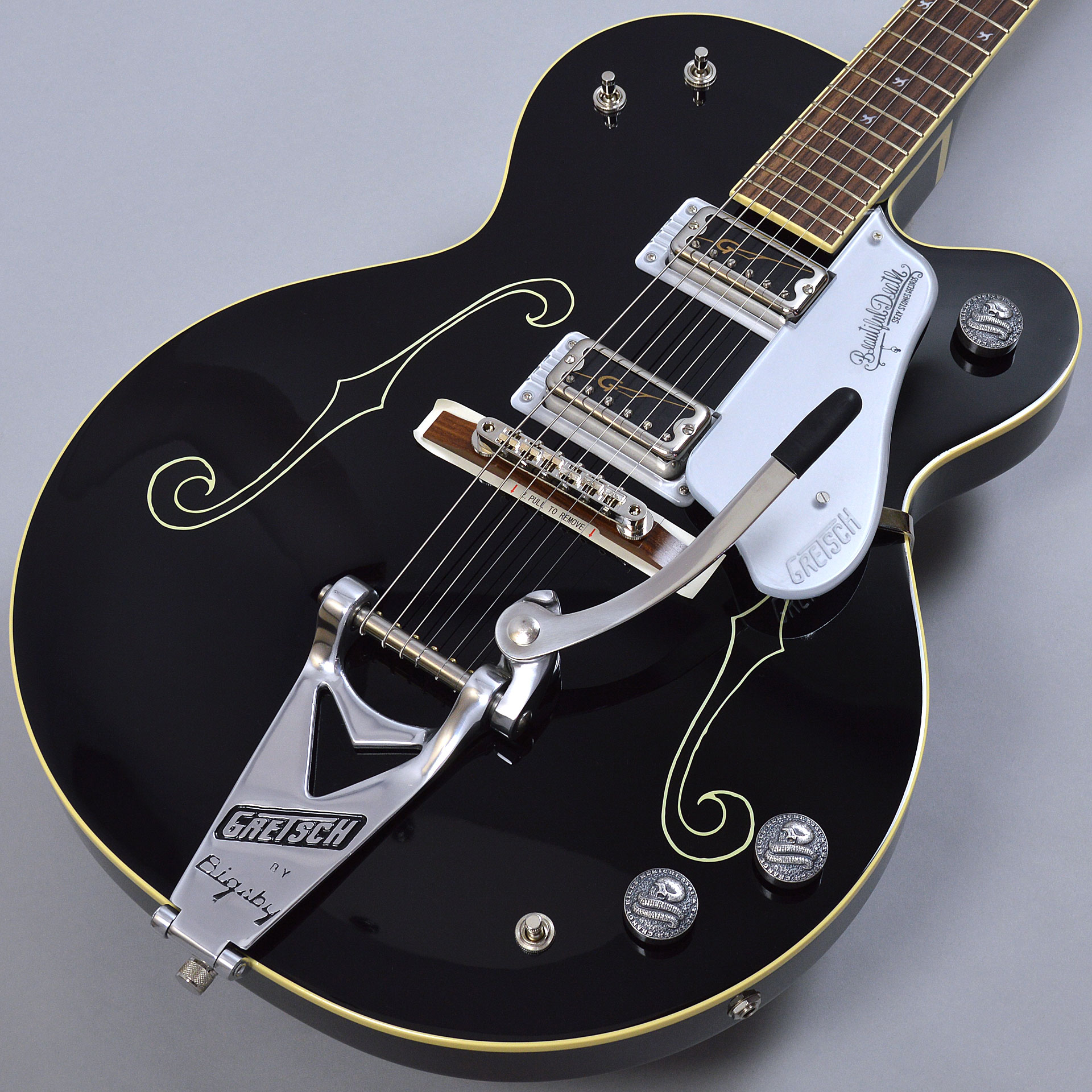 GRETSCH G6119T-65KA Kenichi Asai Signature Black Cat with Bigsbyサムネ画像