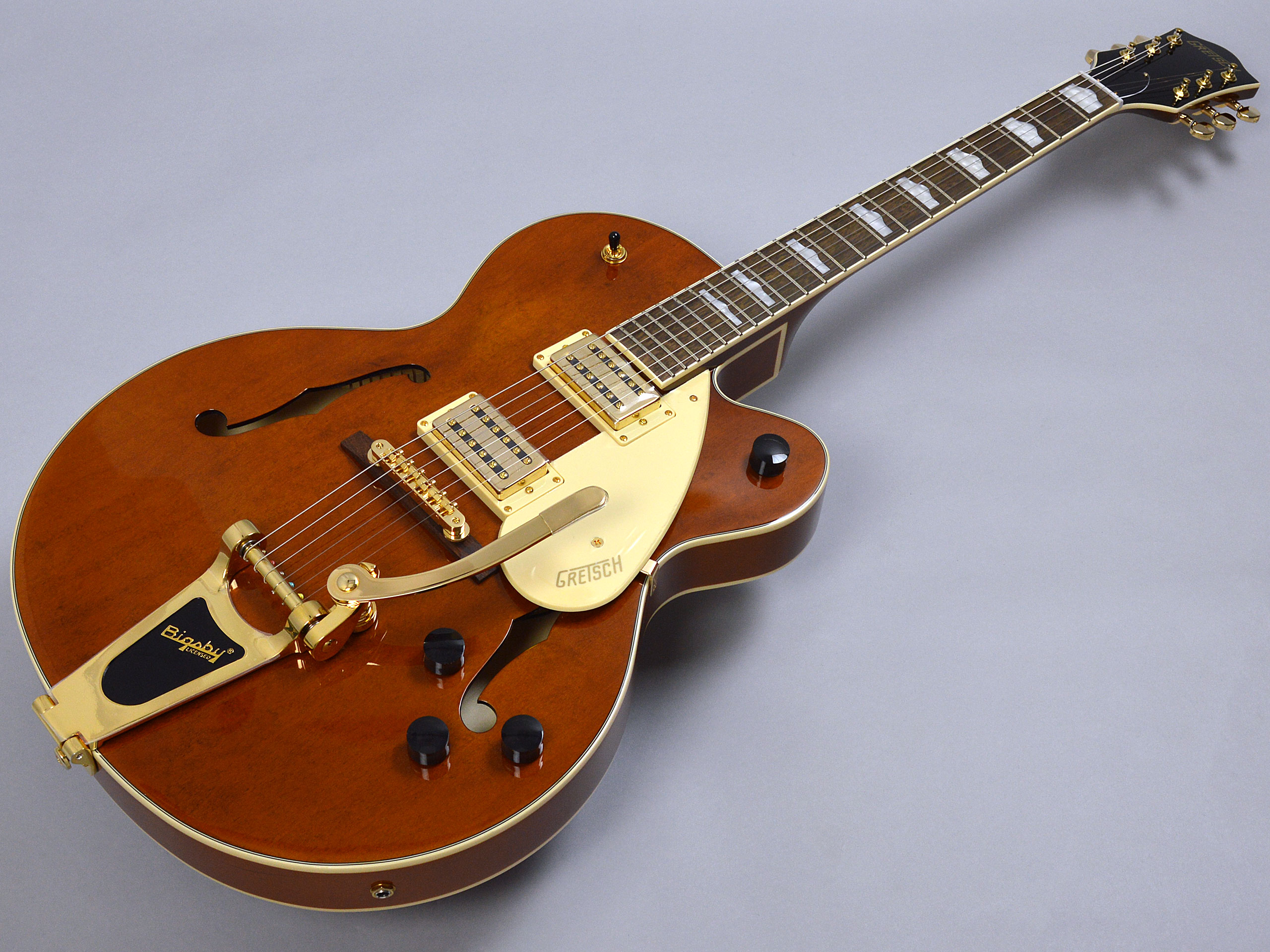 GRETSCH G2410TG Streamliner Hollow Body Single-Cut with Bigsby and Gold Hardwareトップ画像