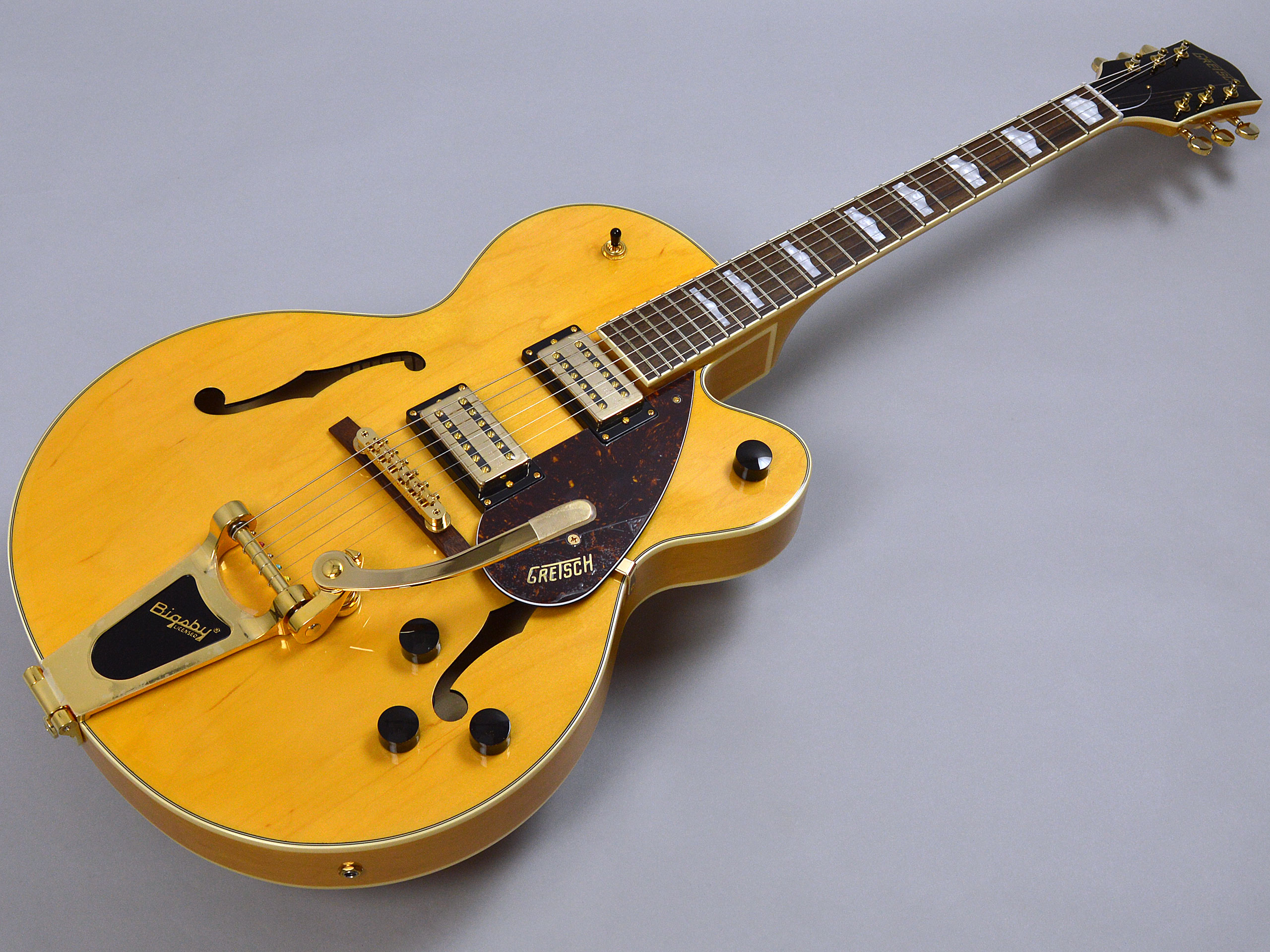 GRETSCH G2410TG Streamliner Hollow Body Single-Cut with Bigsby and Gold Hardwareトップ画像