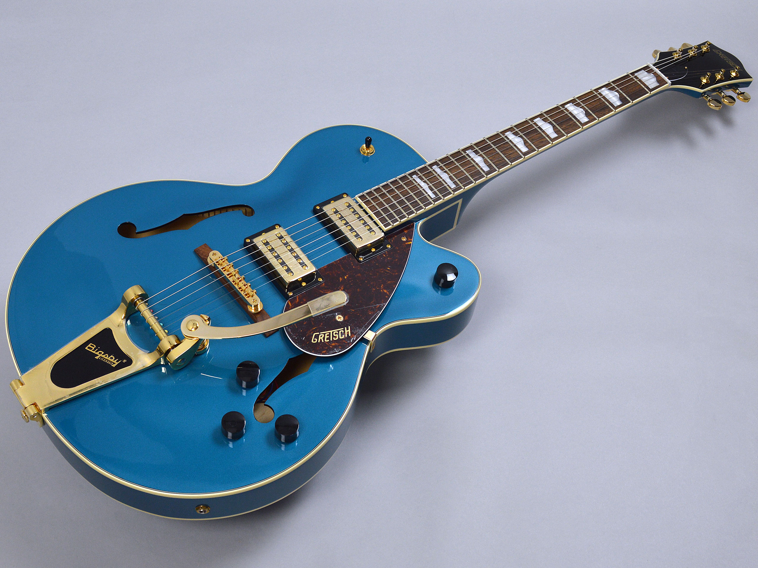 GRETSCH G2410TG Streamliner Hollow Body Single-Cut with Bigsby and Gold Hardwareトップ画像