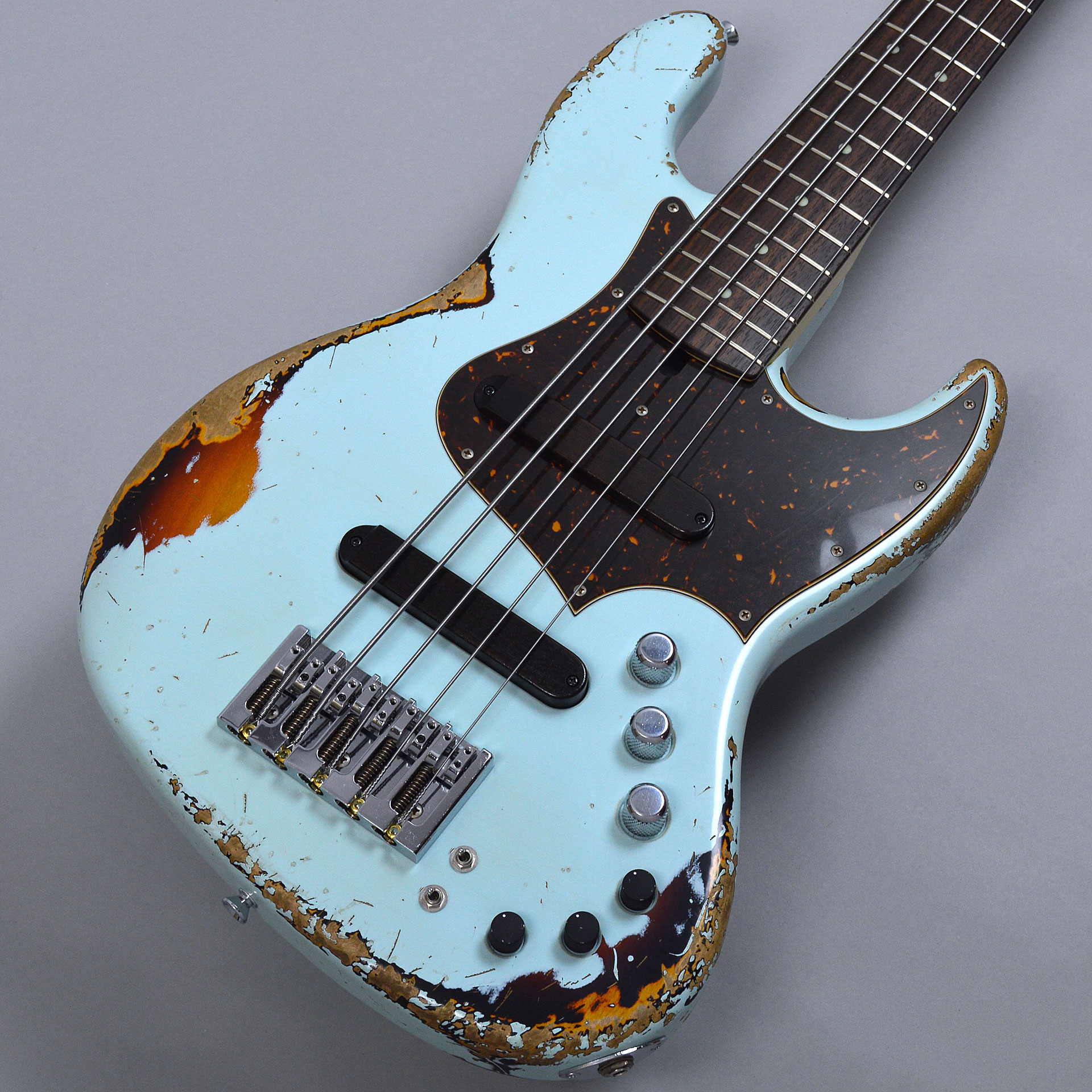 XOTIC XJ-1T5st Sonic Blue over 3TB Heavy Aged Alder/Roseサムネ画像