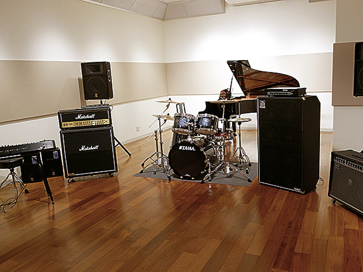島村楽器のレンタルスタジオ