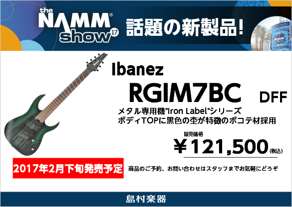 Ibanez RGIM7BC DFF