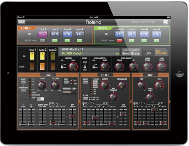 iPad Synth Editor