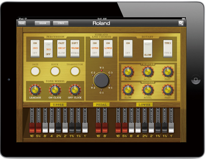 iPad Organ Editor