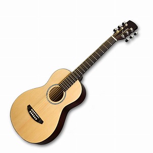 島村楽器 lumber ミニ クラシックギター LG-1 NT ソフトケース付-