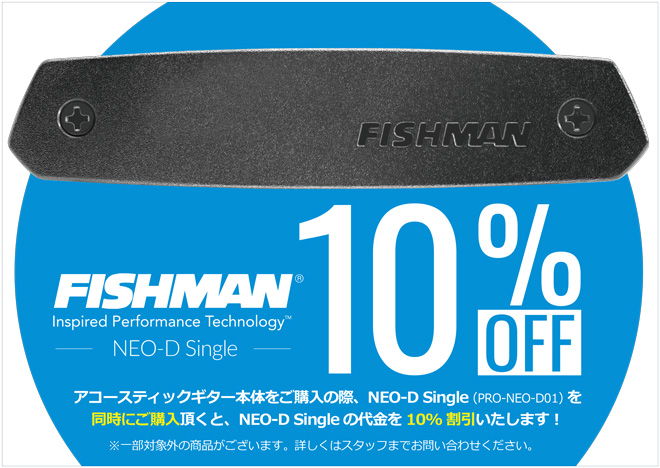 FISHMAN ピックアップ同時購入