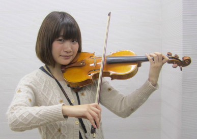 バイオリン科　川島先生とバイオリン