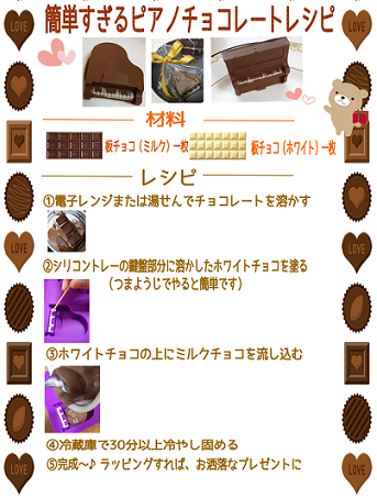 チョコレートレシピ