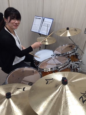 島村楽器　音楽教室　ドラム