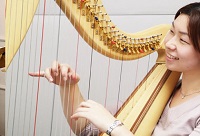 島村楽器　音楽教室　ハープレッスン