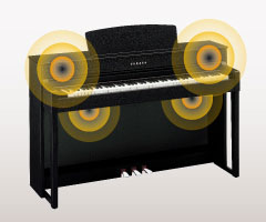 電子ピアノSALE】YAMAHAクラビノーバシリーズ(CLP-575、585)がお買い得