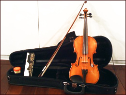 島村楽器エミフルMASAKI店EasamanSVL80バイオリン