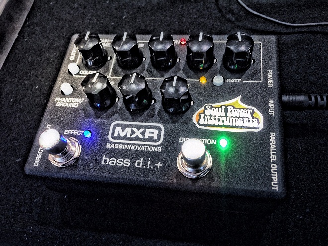 MXR M80 Bass d.i.+ Soul Power MOD