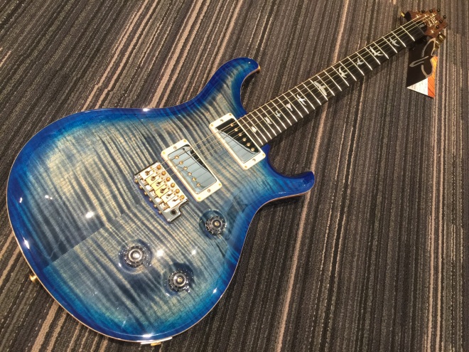 PRS custom24 FADED BLUE BURST