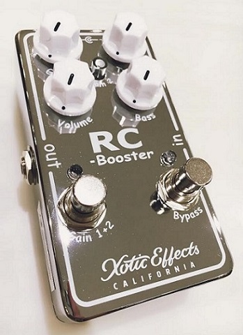 エフェクター】Xoticから定番RCブースターの進化Ver.「RCB-V2」が入荷 エフェクター】Xoticから定番RCブースターの進化Ver.「RCB-V2」が入荷