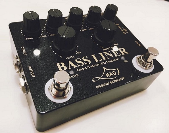 ベース用エフェクター】150台限定生産！HAOから定番プリアンプ「BASS ...