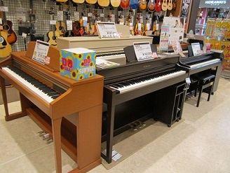電子ピアノコーナー