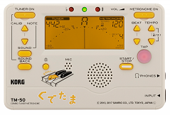 ぐでだまチューナー＆メトロノームTM50-SGU