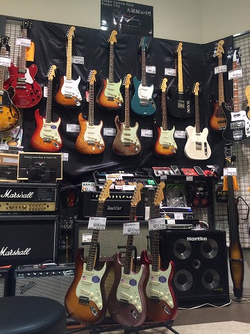Fenderコーナー！