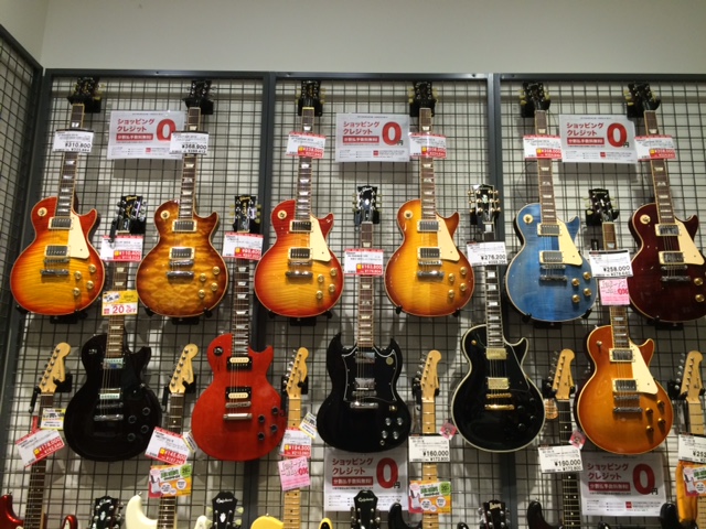 GIBSON　特価　大展示
