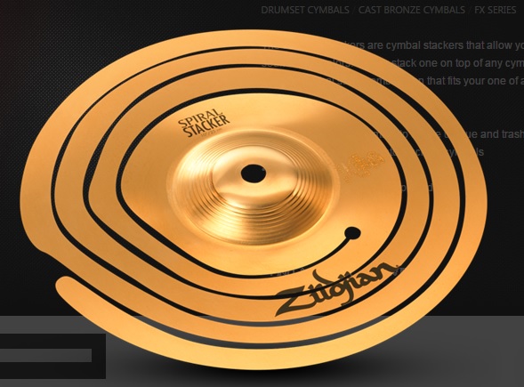 zildjian spiralstacker10