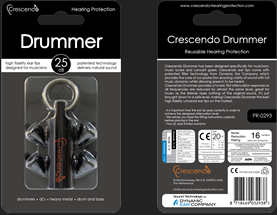 Drummer/クレシェンドイヤープロテクター