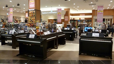 浜北店ピアノコーナー