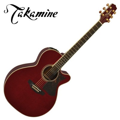 ワインレッドカラーのTakamineエレアコ！好評のコラボモデル再入荷