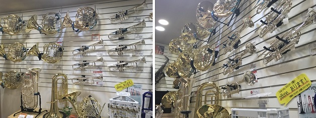 金管楽器　フェア　トランペット　ホルン