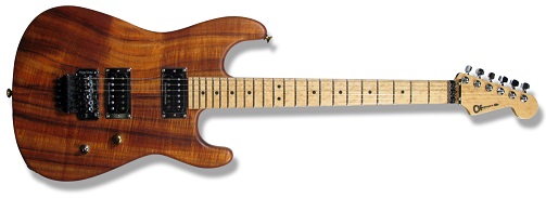 CHARVEL USA CUSTOM SHOP SAN DIMAS KOA NATURAL