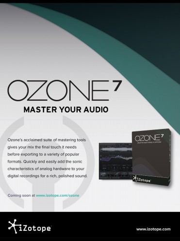Ozone　7　マスタリング　ソフト　DTM