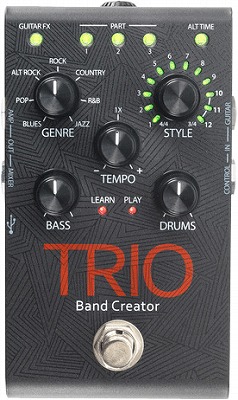 Amazon | tc electronic ルーパーペダル 自動テンポ検知機能 無制限のオーバーダブ 独立したSTOP用フットスイッチ DITTO  JAM X2 LOOPER グレー | ルーパー・サンプラー | 楽器・音響機器