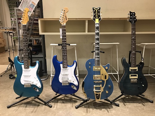 ブルーのギター