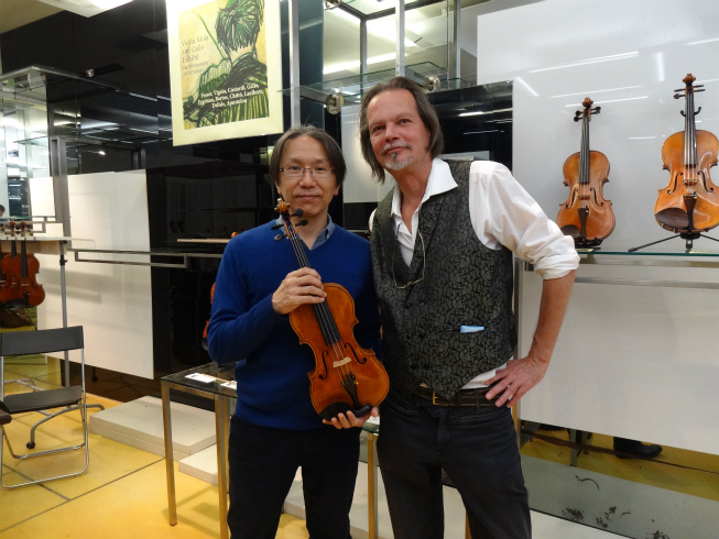 Michel Eggimann　シマムラストリングス秋葉原　SHIMAMURA STRINGS akihabara