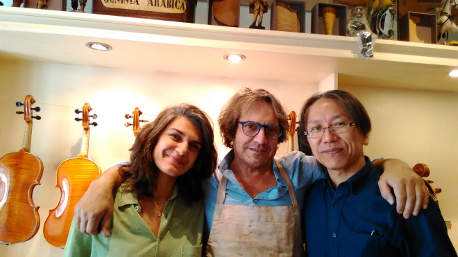 Riccardo Bergonzi Erika Ricciardi シマムラストリングス秋葉原　SHIMAMURA STRINGS akihabara