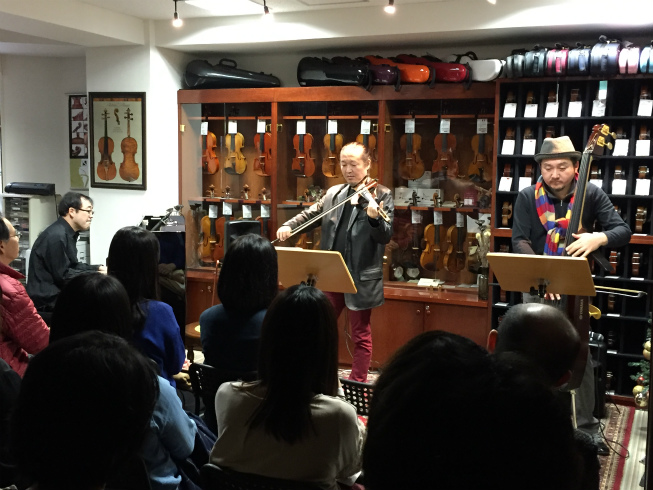 定村史朗　シマムラストリングス秋葉原　SHIMAMURA STRINGS akihabara